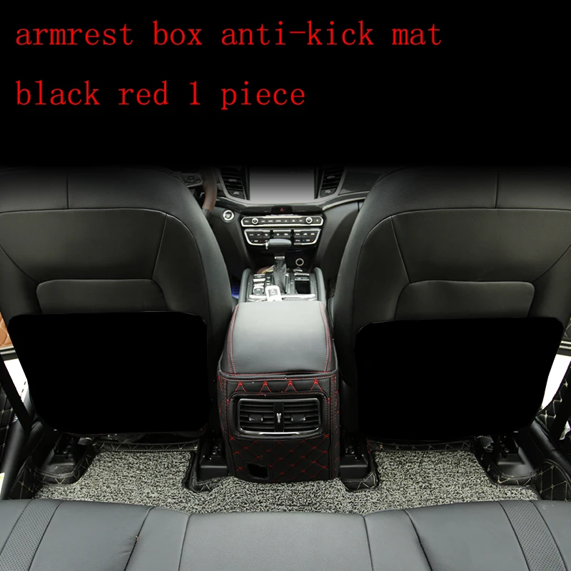 black red 1 Lsrtw2017 Abs автомобильный топливный бак Крышка Накладка для Trumpchi Gs8 - Название цвета: black red 1