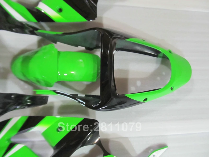 Литье под давлением лидер продаж комплект обтекателей для kawasaki Ninja ZX6R 00 01 02