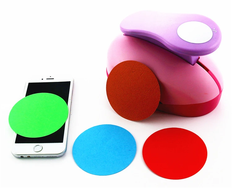 Очень большой дырокол для бумаги 3 дюйма 75 мм Круглый скрапбукинга рукоделия