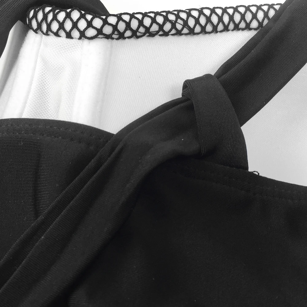 Горячая Бразильский бикини Цельный купальник плюс размер женский со вставками