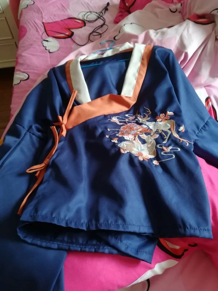 Вышивка Hanfu для женщин певцов традиционная сценическая одежда народное платье карнавальный наряд взрослой династии Мин косплей одежда DC1854
