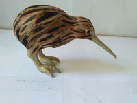 simulation kiwi bird polyethylenefurs kiwi model 14x6x8cm handicraft home decoration gift d2032