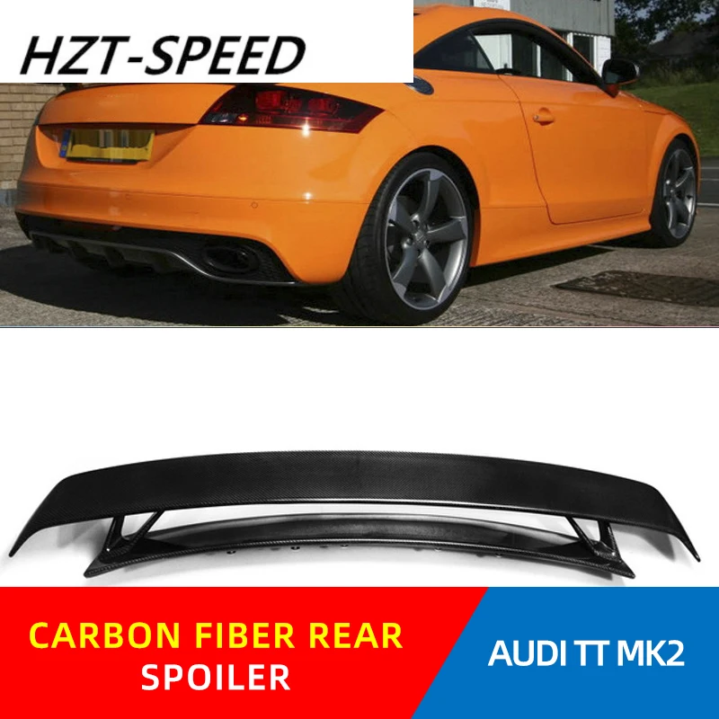 Модификация для AUDI TT MK2 спойлер на крышу заднего стекла из углеродного волокна