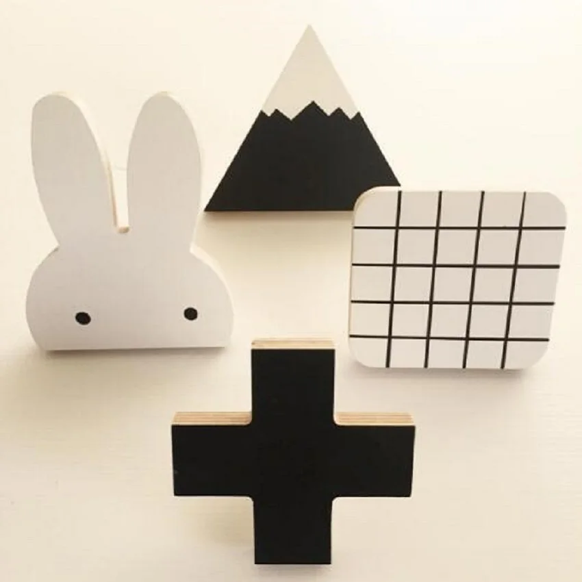 

Cute wooden clothes hook for kids room wall decorate children room ECO hanger decor hook