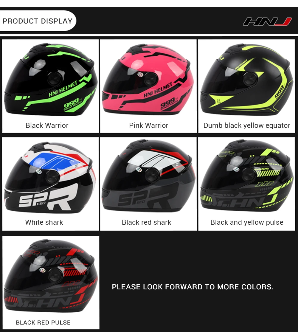 HNJ мотоциклетный шлем для мотокросса Capacete Casco Moto шлемы для мотоциклистов для езды на мотоцикле гоночные шлемы для мотоциклистов