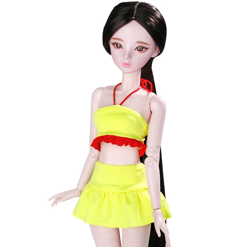 Cateleya 60 см 1/3 BJD SD Katie кукла Ночная Лолита платье Купальник Сменное белье бикини пляжное платье - Цвет: 1