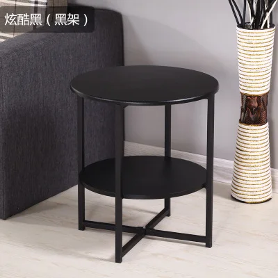 Louis Fashion Coffee Tables Simple Mini Sofa Circular Modern Simple Living Room Telephone Rack - Цвет: G3