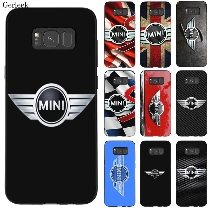 Силиконовый чехол для телефона, UK Mini Cooper S Jcw логотип для Samsung Galaxy A3 A5 A6 A7 A8 A9 A10 A20 A30 A40 A50 A70 M10 M20 M30 M40 J6 крышка