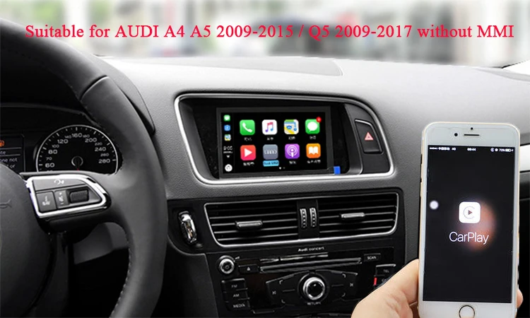 OEM автомобиль IOS мобильный телефон экран зеркалирование беспроводной Carplay для Audi A4 A5 Q5 симфония концертного радио
