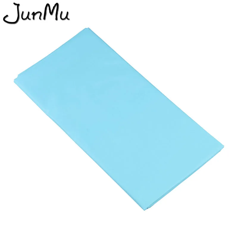 turquoise blue Новая 5" X 108" пластиковая скатерть для прямоугольный стол Свадебные События Patry украшения стол, скатерть ткань - Цвет: turquoise blue