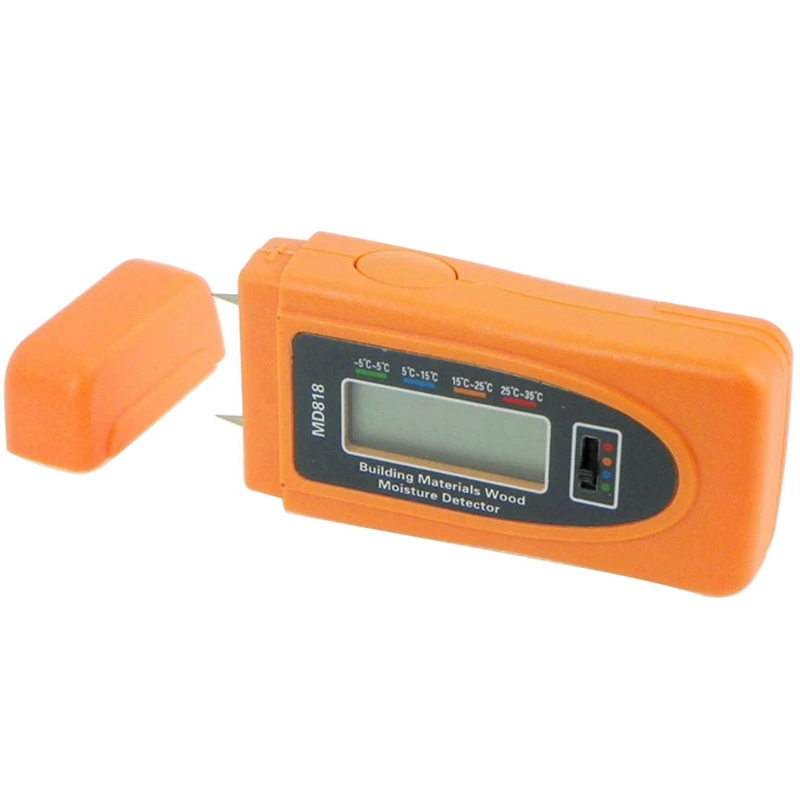 Цифровой измеритель влажности древесины бамбука и хлопка тестер содержания воды ЖК дисплей 5% 60%