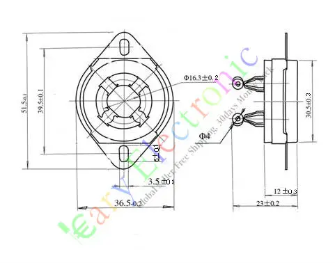 Оптовая и розничная продажа 8 шт. новинка 4 контактная Керамическая вакуумная