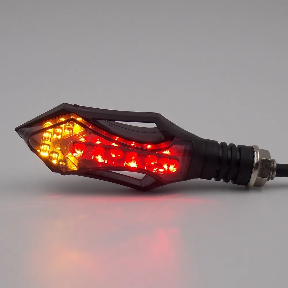 Новейшая модель 3in1 Креативный дизайн мечом формы мотоцикла 12 Светодиодный