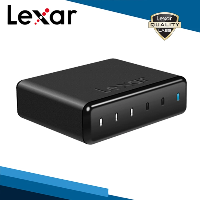 Lexar черный Мини Портативный кард-ридер 512 ГБ 256 ГБ USB светодиодный кард-ридер высокая скорость для профессионального рабочего процесса