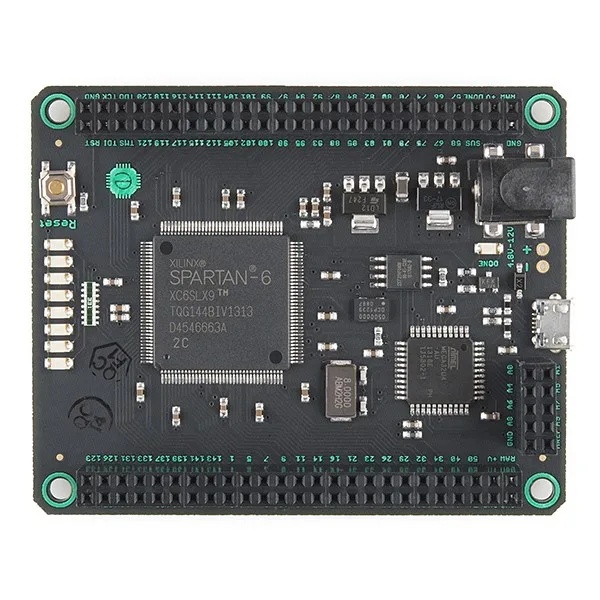 Макетная плата Mojo v3 FPGA совместимая с Spartan6 XC6SLX|spartan6|spartan6 board |