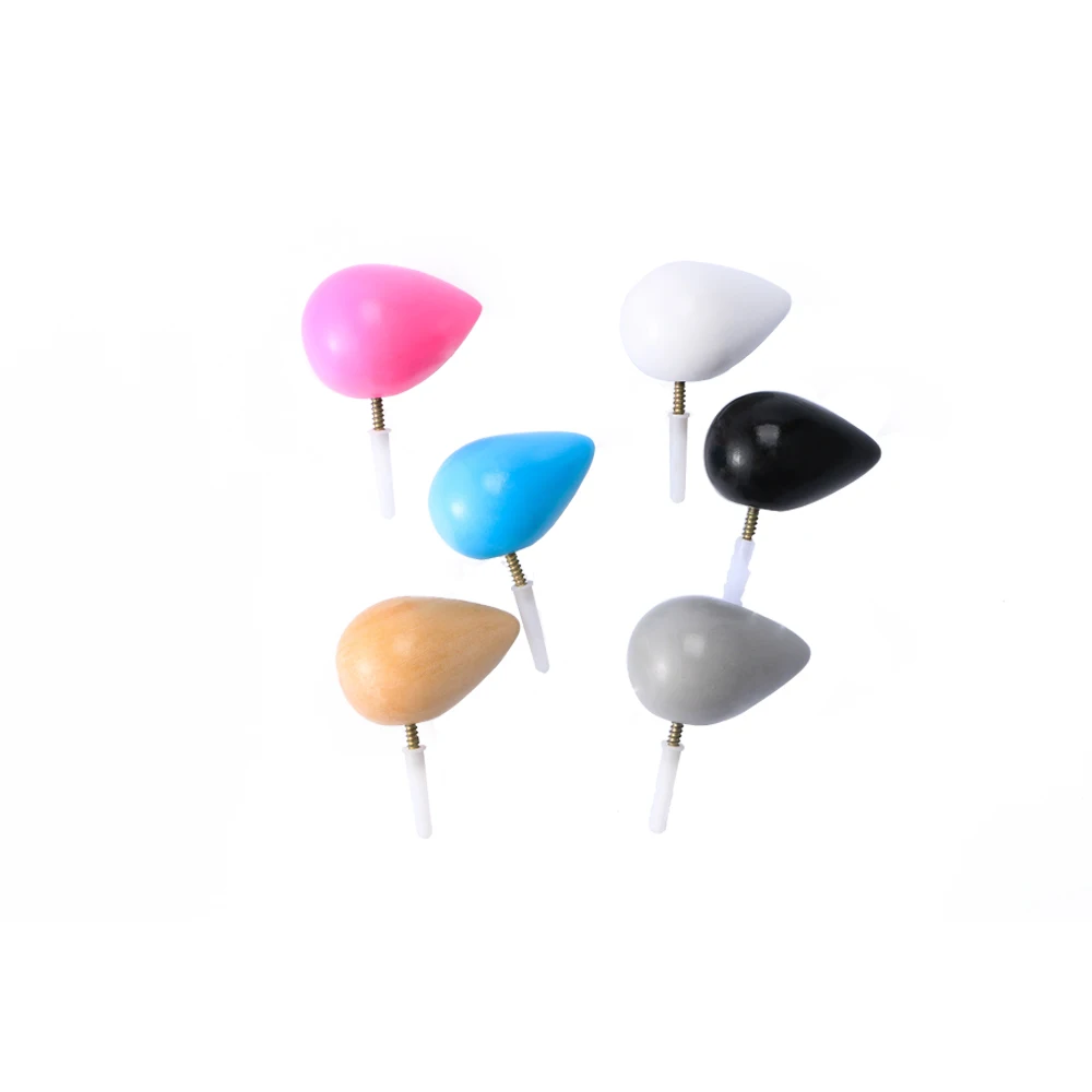 1 шт. креативный дизайн деревянная настенная вешалка в форме капли воды крючок