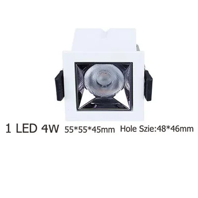 4W 1LED 10 головок 40 Вт светодиодная световая панель для конференц-зала офисная современная модная линейная лампа для внутреннего освещения потолочный светильник - Цвет корпуса: 4W 1LED
