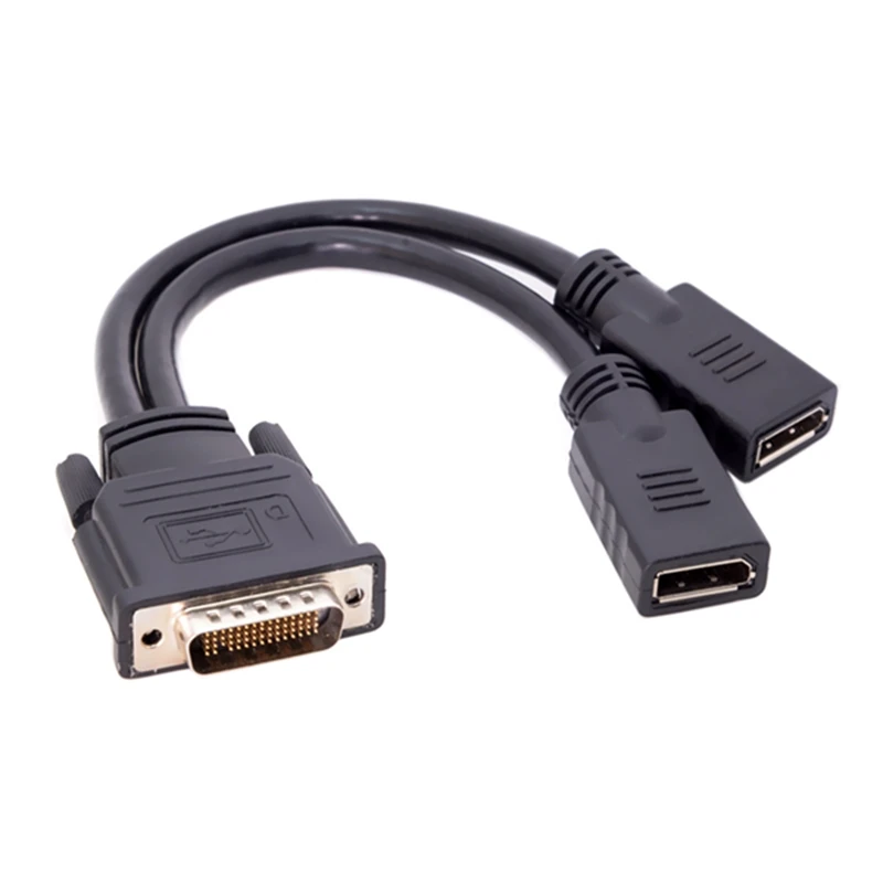 DMS 59 к DisplayPort 8in К 2x DP Y КАБЕЛЬ адаптер сплиттер кабель LFH| |