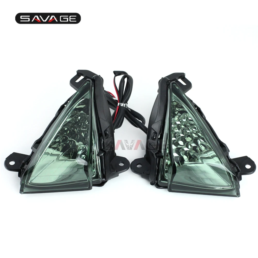 Передний светодиодный указатель поворота для KAWASAKI ZX6R ZX10R Z750 Z1000 NINJA 650R ER6N ER6F