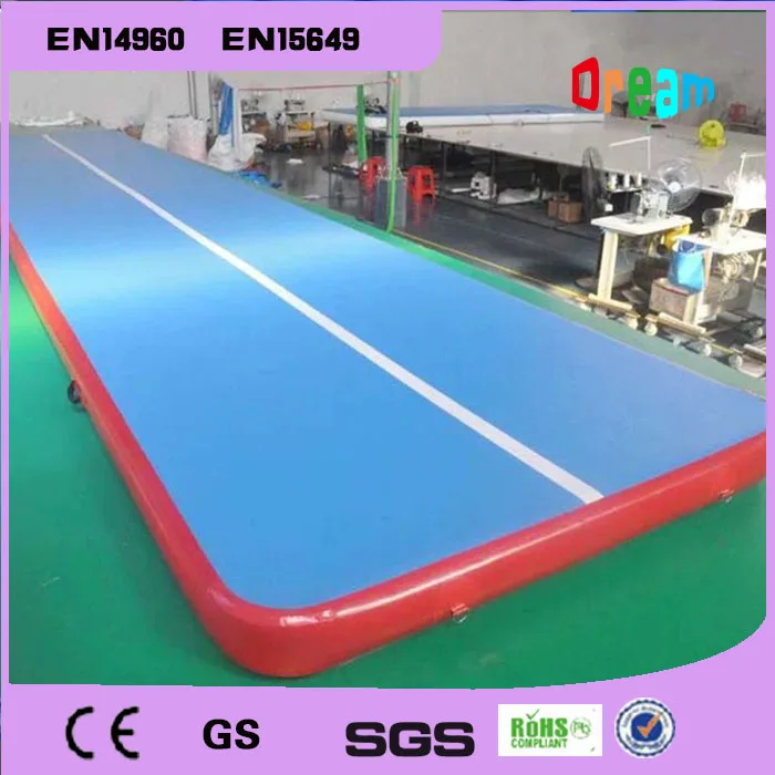 Free Shipping 5m Inflatable Cheap Gymnastics Mattress Gym Tumble Airtrack Floor Tumbling Air Track For Sale | Игрушки и хобби