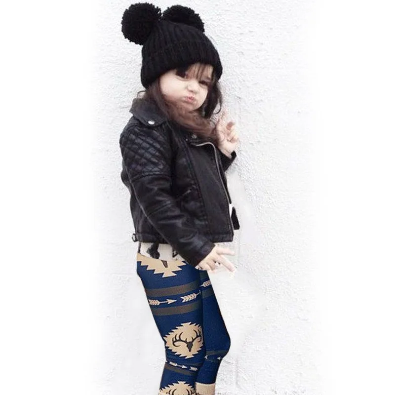 Леггинсы на Рождество для всей семьи 2018 одинаковые рождественские наряды брюки с