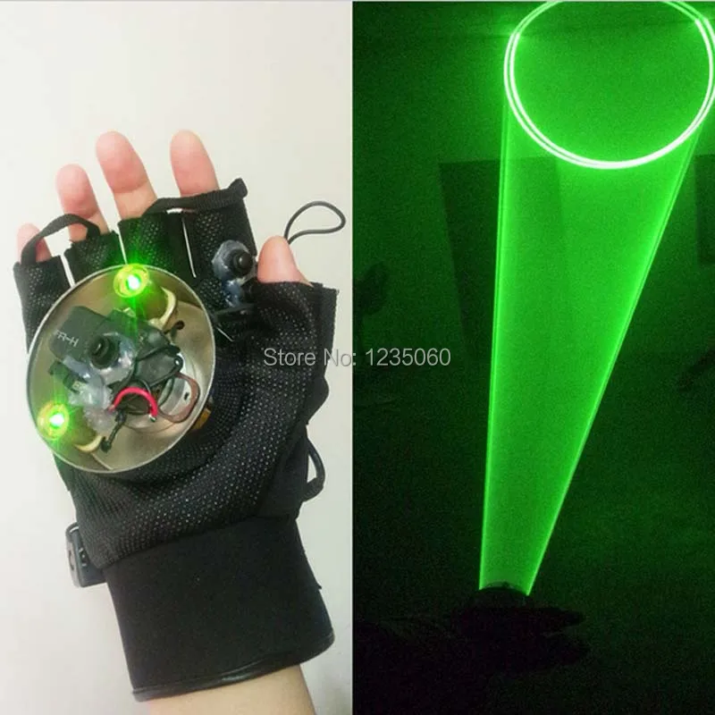 Christmas Decorations Green Light LED Laser Gloves Rotate Vortex Effect Dancing Stage Show DJ Club Disco Event &amp Party Supplies | Дом и сад