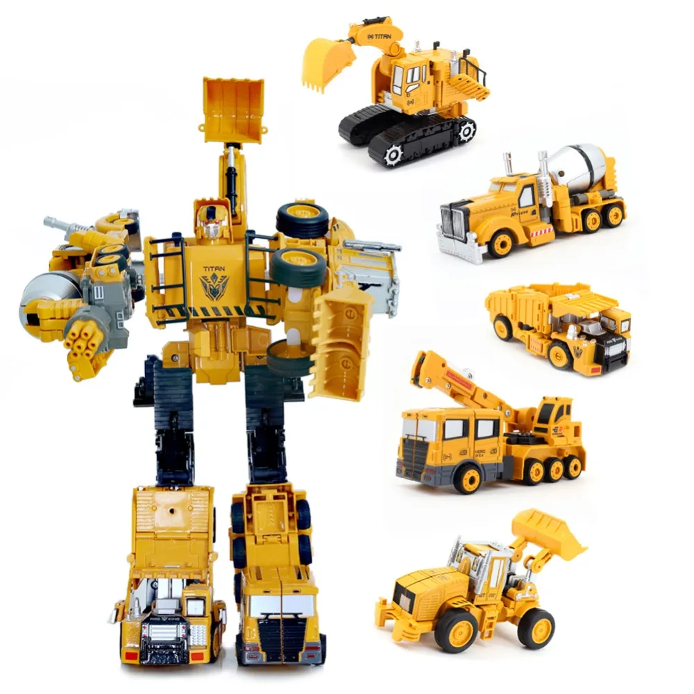 Abbyfrank 2 в 1 робот автомобилей Трансформация Роботы Модель металлического сплава