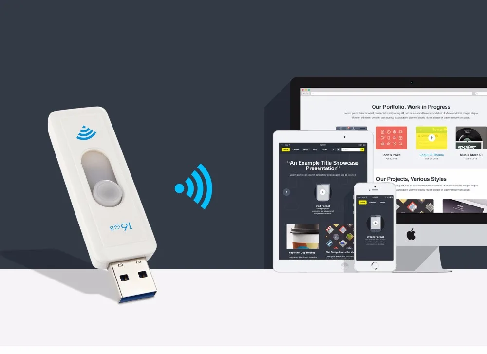 Смартфон Moveski UV-T02 Wi-Fi USB флеш-накопитель usb 3 0 для смартфонов планшетов и Computers-16GB |