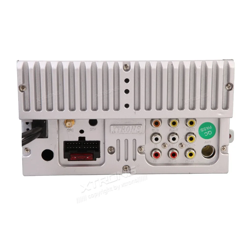 XTRONS 7 &quotHD сенсорный экран 2 din автомобильное стерео радио DVD плеер GPS навигация для