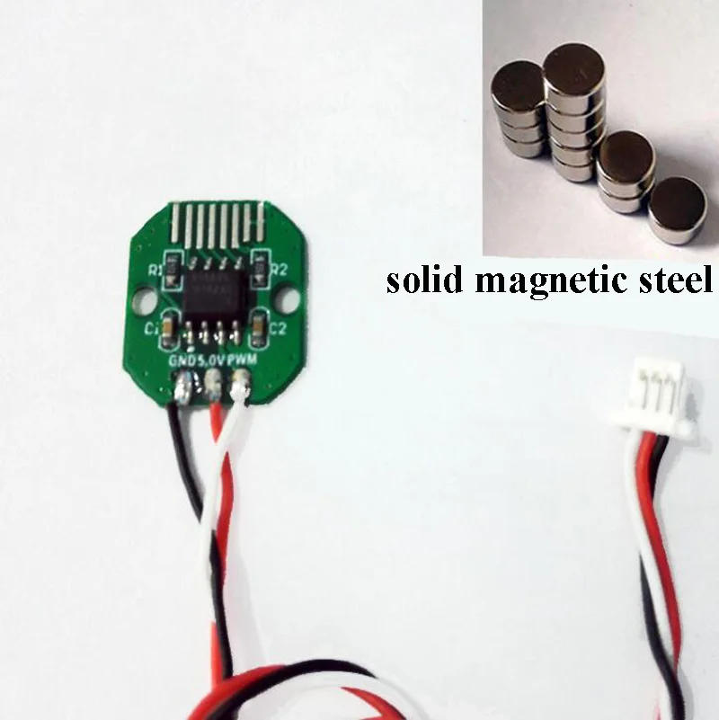 Магнитный энкодер AS5600 с полым портом PWM/i2c/твердой сталью для 3 осевого