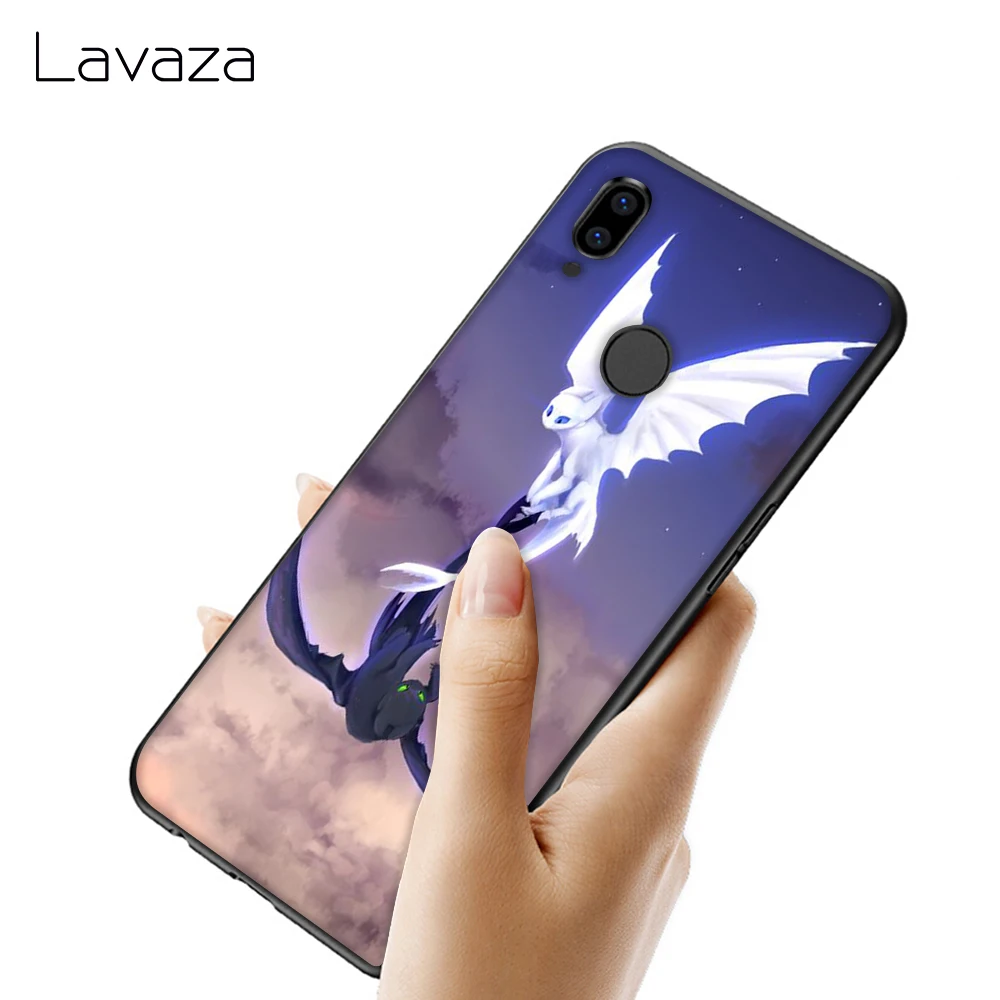 Мягкий термополиуретановый чехол Lavaza с беззубиком Как приручить дракона для Huawei