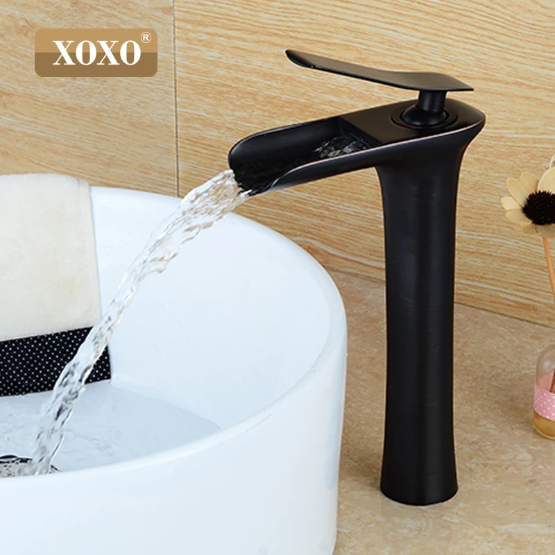 XOXO современные белые смесители для умывальника смеситель ванной комнаты водопад
