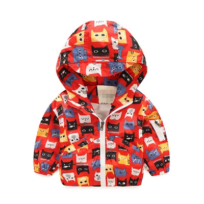 

Лидер продаж; Осеннее Детское пальто; Хлопковые толстовки с капюшоном с рисунком животных для мальчиков и девочек; Модная детская одежда с д...