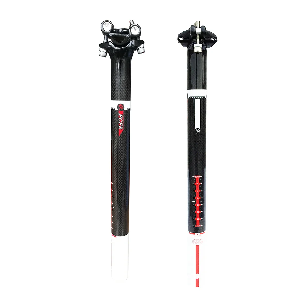 FCFB FW карбоновое сиденье для велосипеда запчасти дорожного и mtb 27 2/30 8/31 6*350/400/450