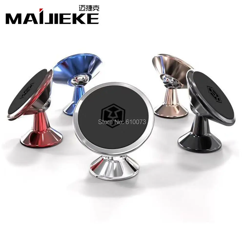 

Universal Car Phone Holder 360 Degree Magnetic Mobile Phone Holder For iPhone Magnet Mount Dash Holder For Samsung