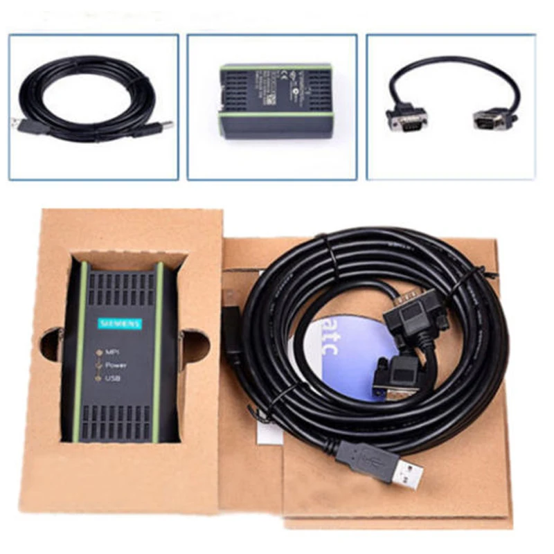 Высококачественный Новый ПЛК кабель для Siemens S7 200/300/400 6ES7 972 0CB20 0XA0 USB MPI + ПК|cable c|plc