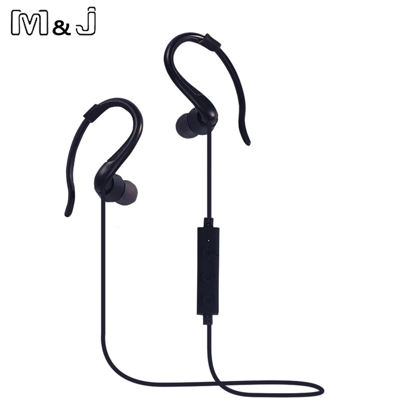 M &amp J Беспроводная Bluetooth 4 1 Гарнитура стерео спортивные наушники студийная музыка