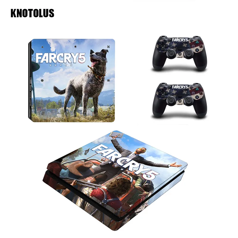 Far Cry серии Стикеры s винил Обложка Наклейка для Play Station 4 тонкий кожи консоли