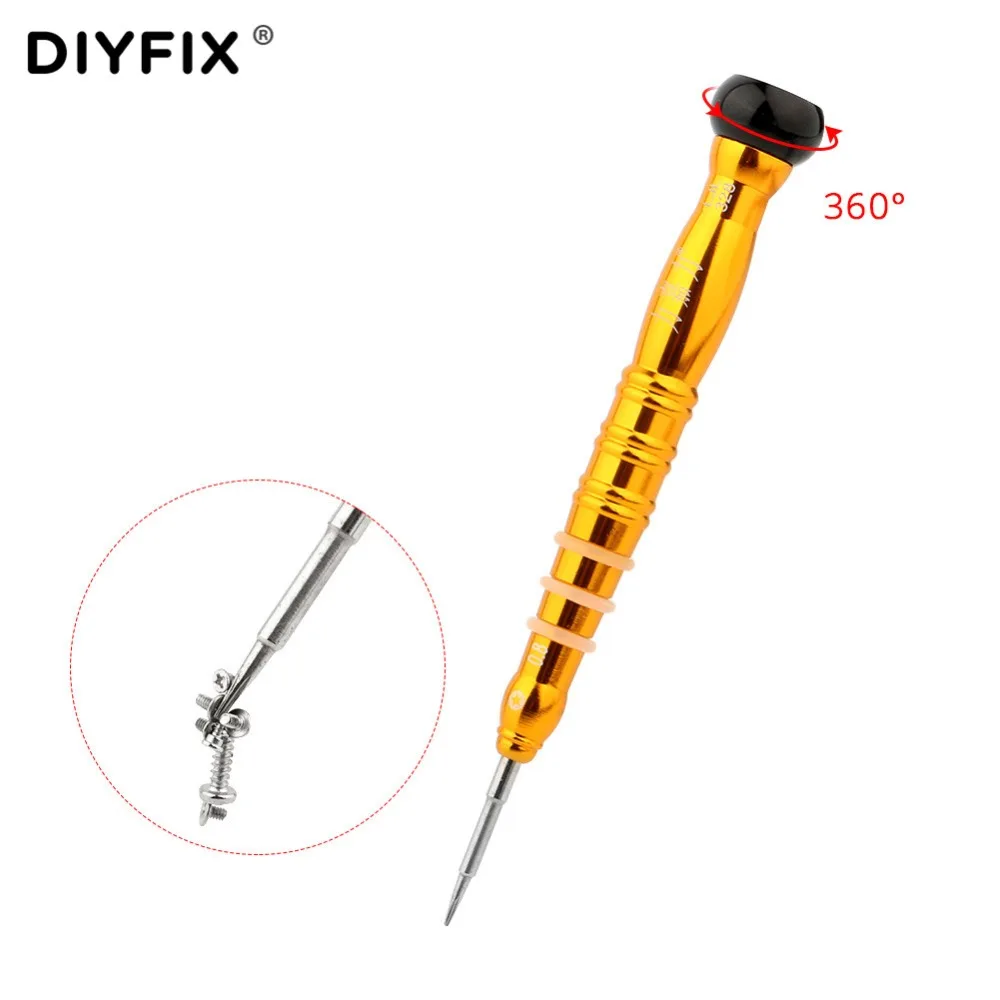 Прецизионная Магнитная отвертка DIYFIX 1 шт. для iPhone XS Max XR 8 7 6 6S Plus Y образный