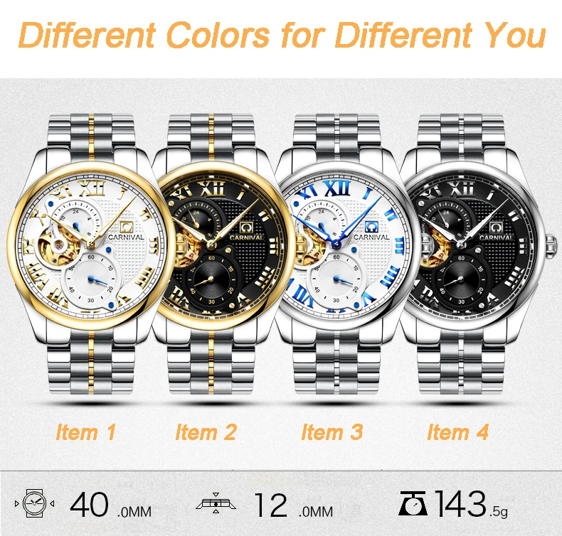 Швейцарские роскошные брендовые часы мужские карнавальные скелетоны светящийся