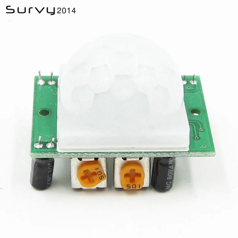 1 шт. HC SR501 инфракрасный датчик движения PIR модуль детектора для arduino raspberry pi