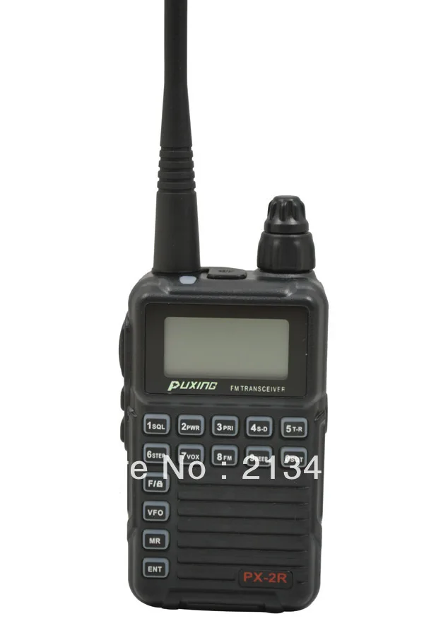 Обновленная версия приемопередатчика Puxing PX-2R VHF136-174MHZ TX &amp RX + UHF400-470MHz FM с