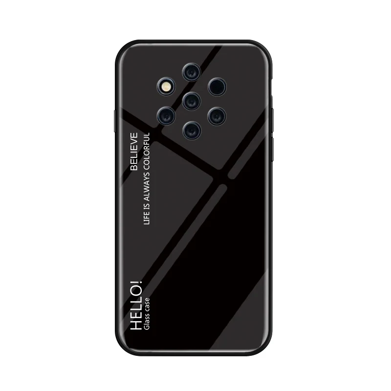 Чехол-накладка MAKAVO для Nokia 9 PureView роскошные чехлы из закаленного стекла с