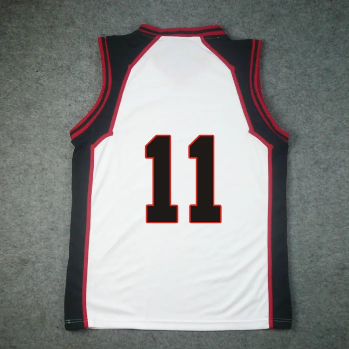 Баскетбольный мяч Kuroko's баскетбольный без корзины Seirin № 11 Kuroko Tetsuya жилет для