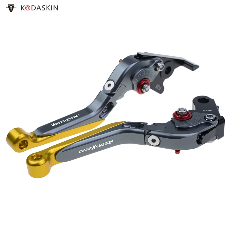 

KODASKIN Folding Extendable Brake Clutch Levers for KAWASAKI VERSYS-X300 VERSYS 300X 2017-2018