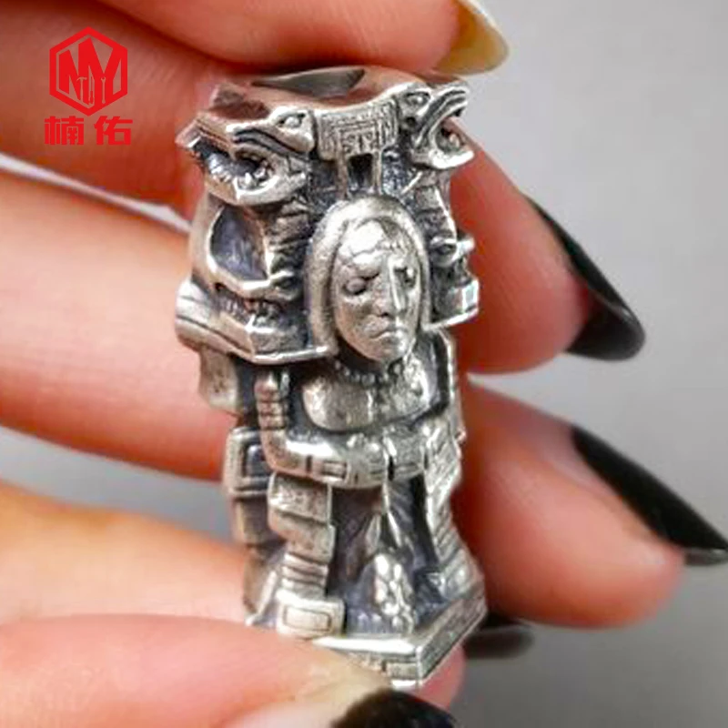 1 шт. нож Maya бусы ручной работы DIY медное ожерелье аксессуары EDC брелок для ключей