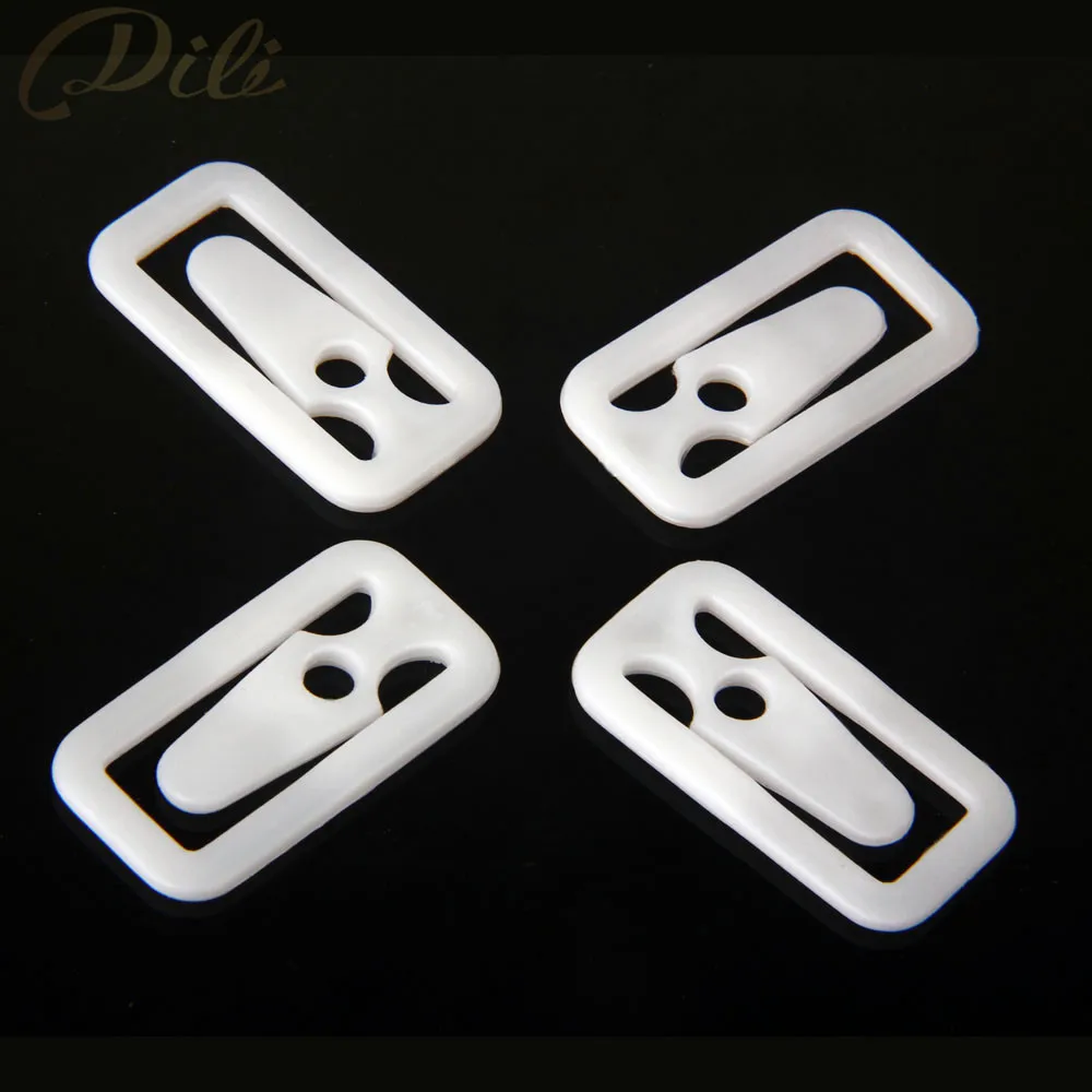 200 штук Пластиковые зажимы для рубашки прозрачные белые булавка одежды Упаковка