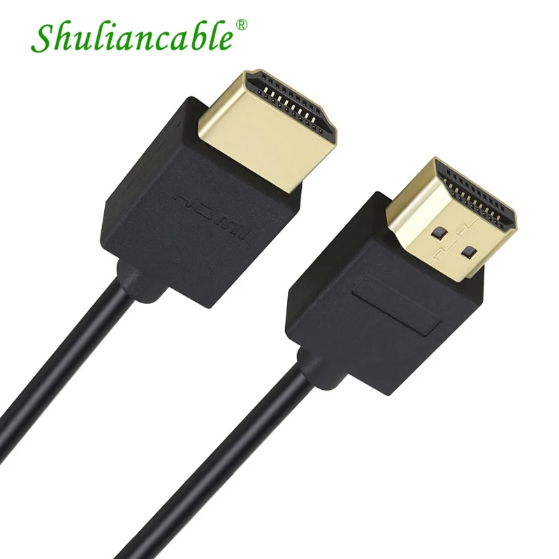 Shuliancable Стандартный HDMI Мужской кабель высокоскоростной 1080P 3D в аудио и видео