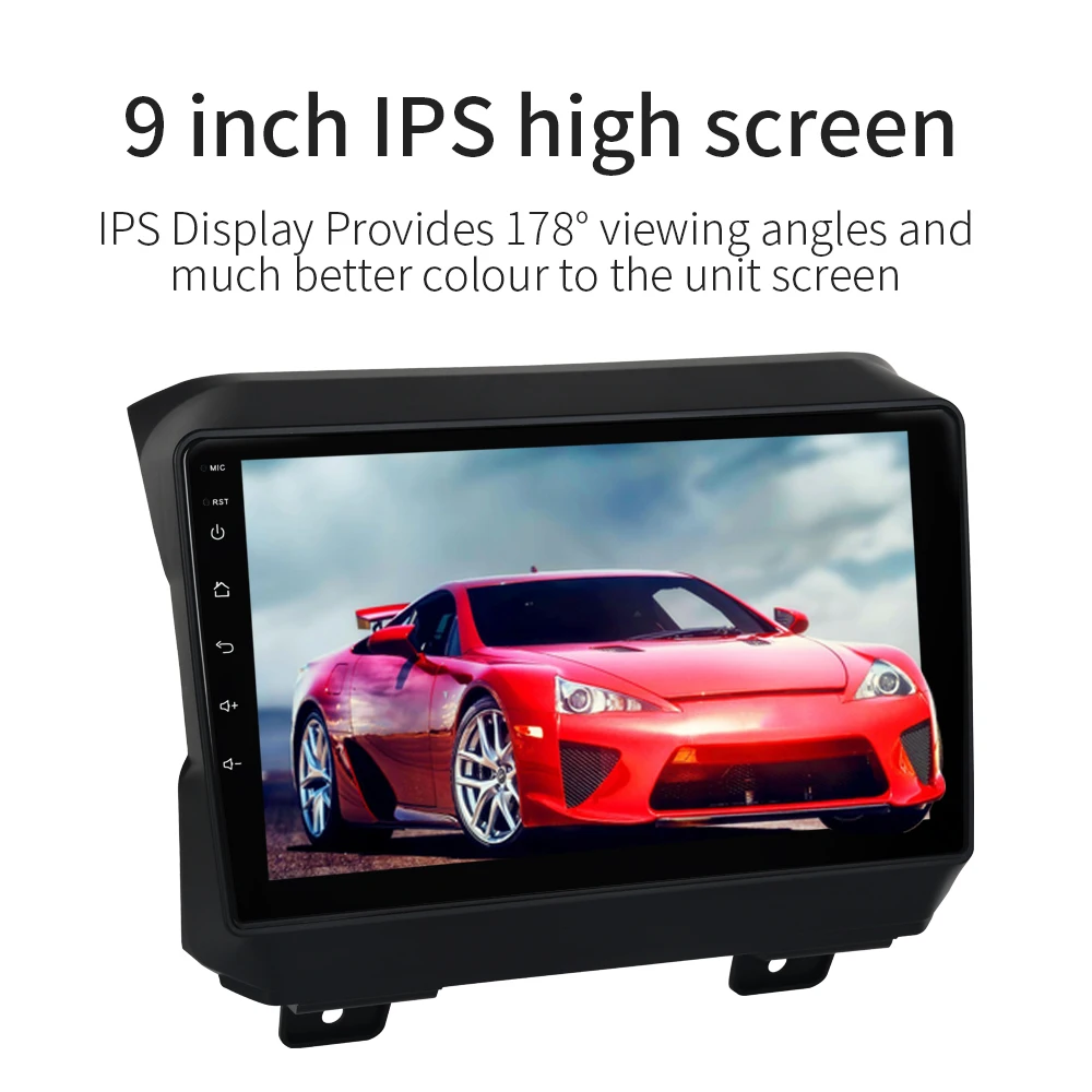 KOOCAVS 9 &quotIPS Android 0 Автомобильный GPS радио плеер для Jeep Wrangler 2018 с 4 Гб + 64 ГБ стерео