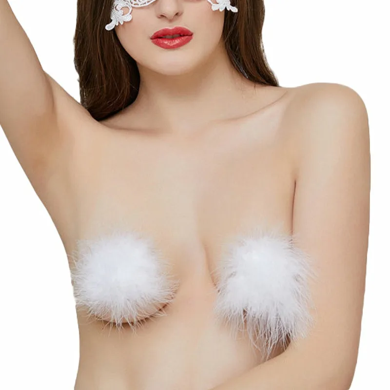 Daidailuna сексуальные соска Pasties покрытие для сосков перо аксессуары секса